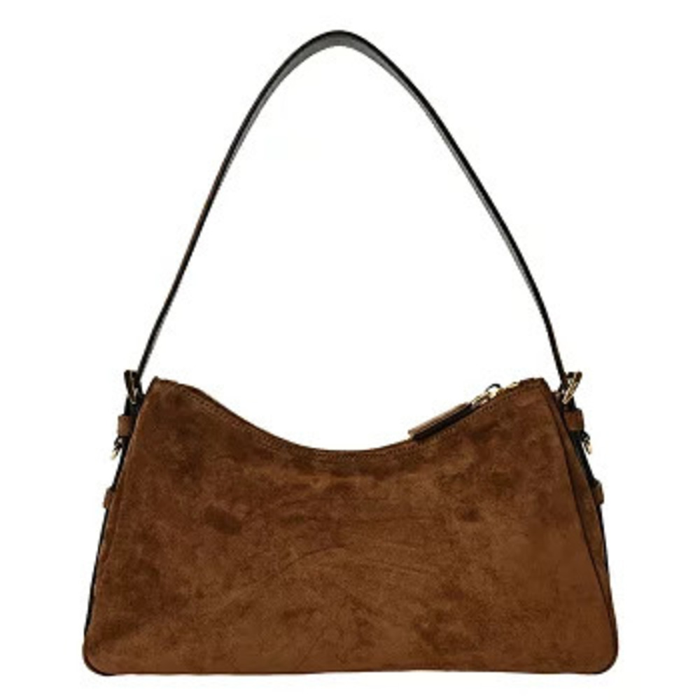 Prada Shoulder Bag Aime Suede One Handle Horizontal Spring Summer - Picture 3 of 7